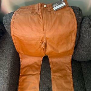 Cute Faux leather pants
